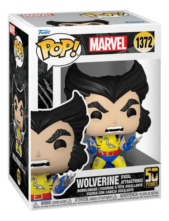 Funko pop wolverine caja