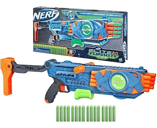 Nerf Elite 2.0 Flipshots Flip-16 Caja y pistola