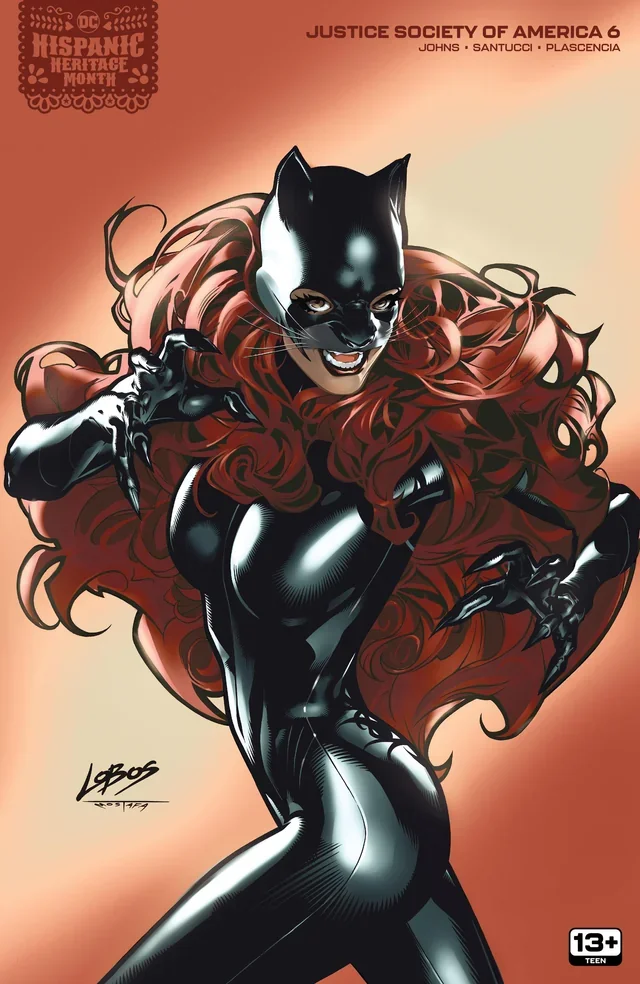 Cómic Justice Society Of America #6 Cvr E Pablo Villalobos DC Hispanic Heritage Month. Primera Impresión