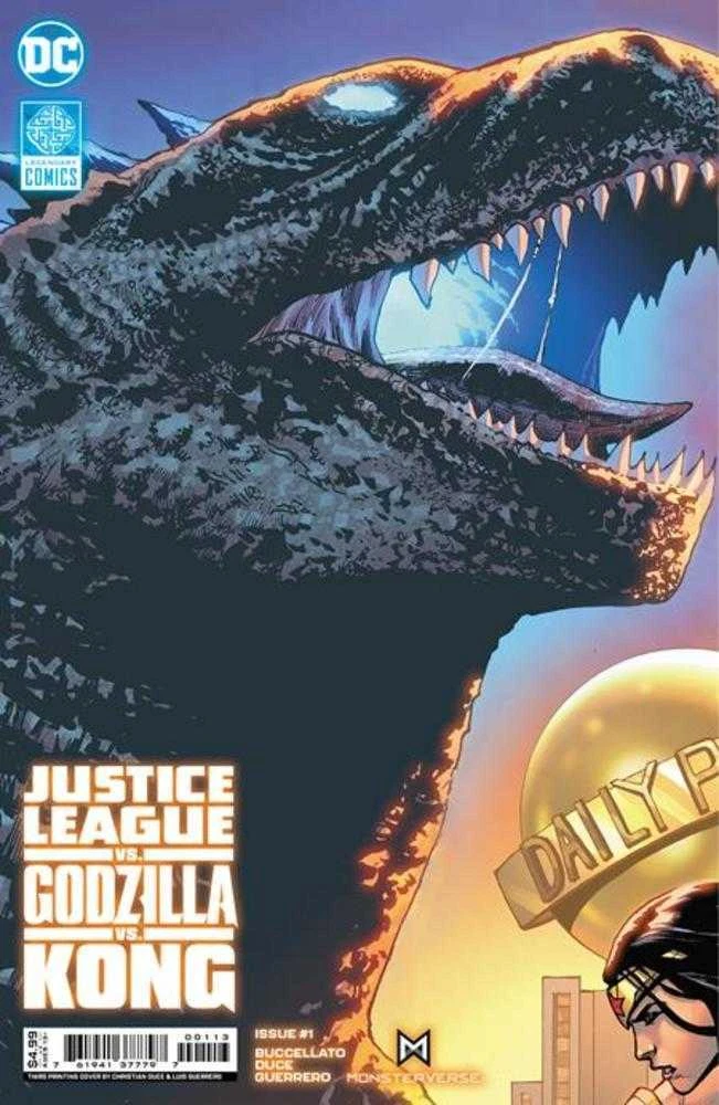 Portada Justice League vs Godzilla vs Kong Vol. 1