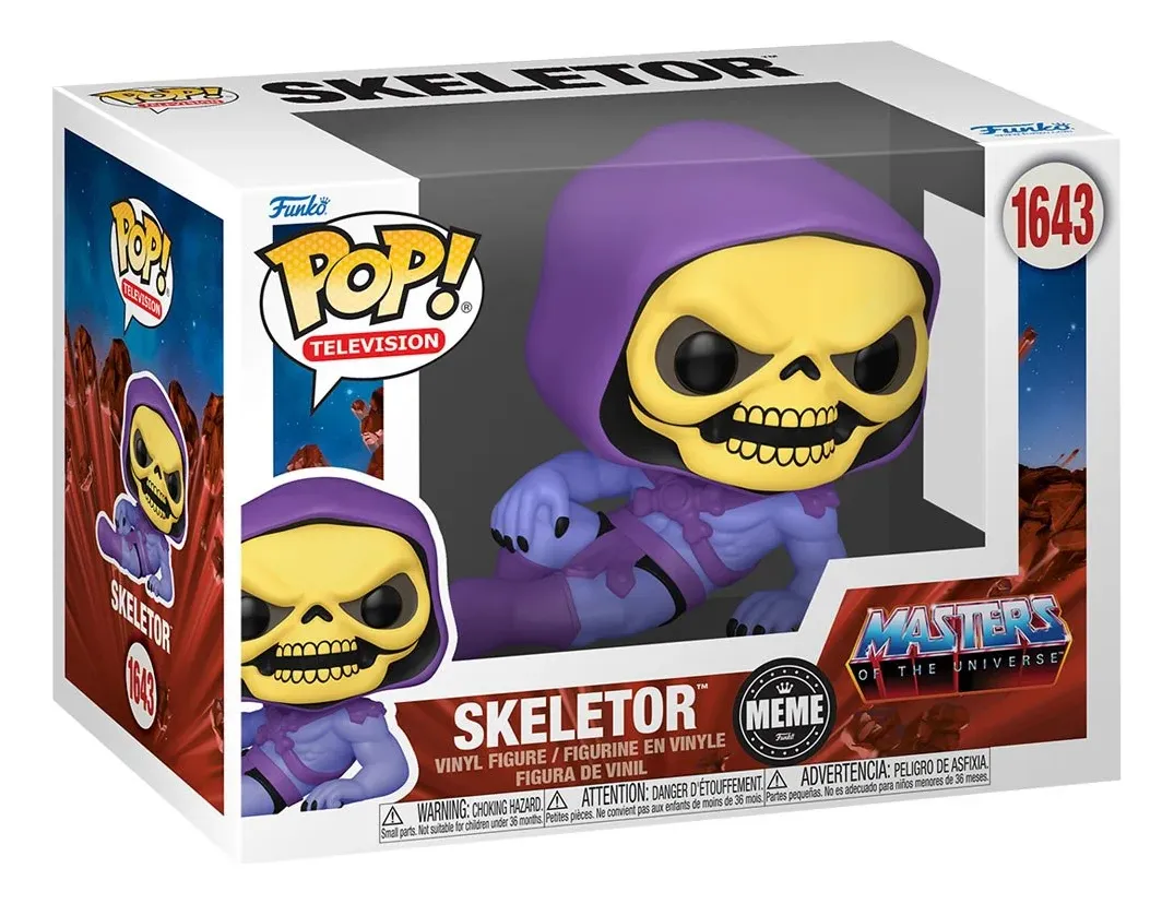 Skeletor Meme #1643 Masters Of The Universe Funko Pop! CON CAJA